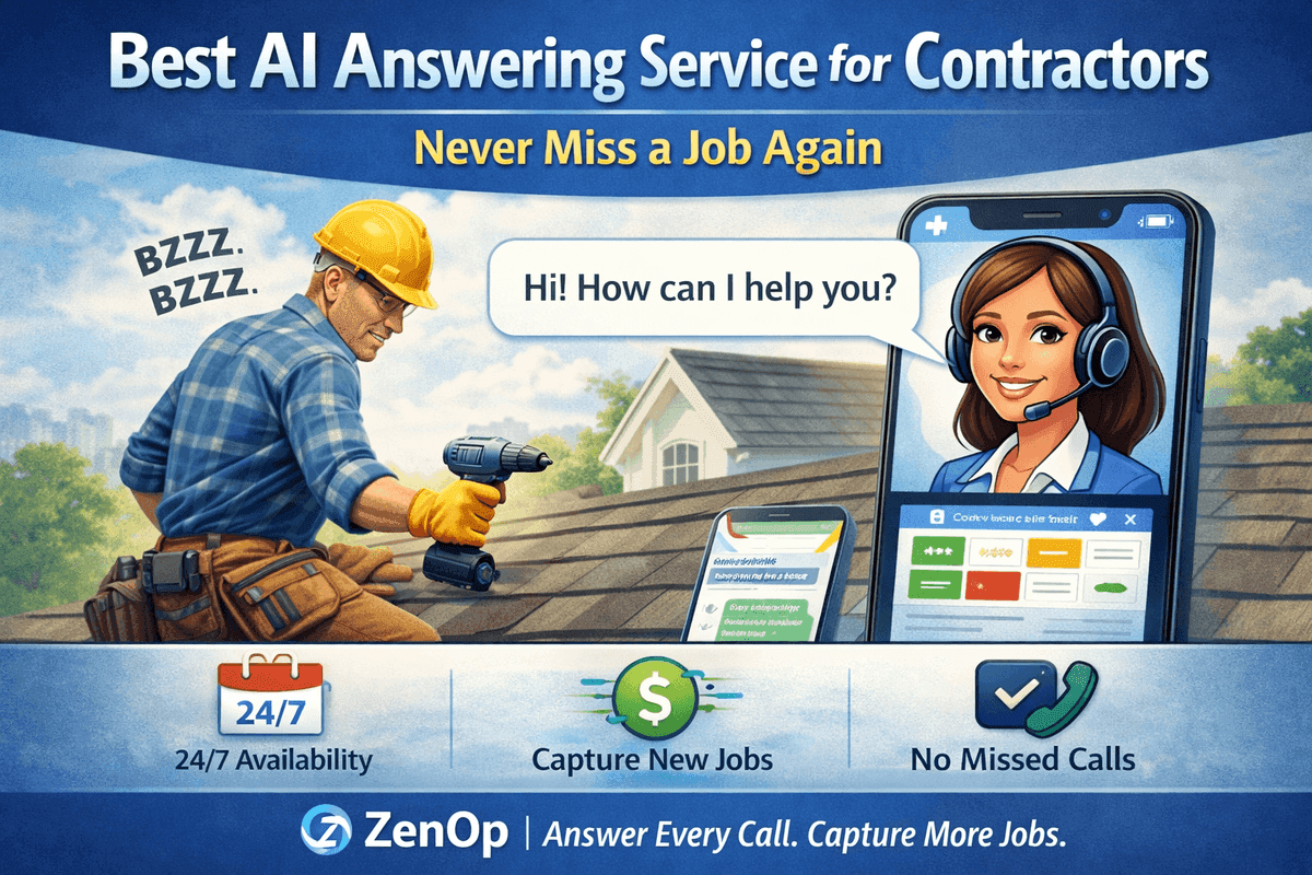 Best AI Answering Service for Contractors: Never Miss a Job Again