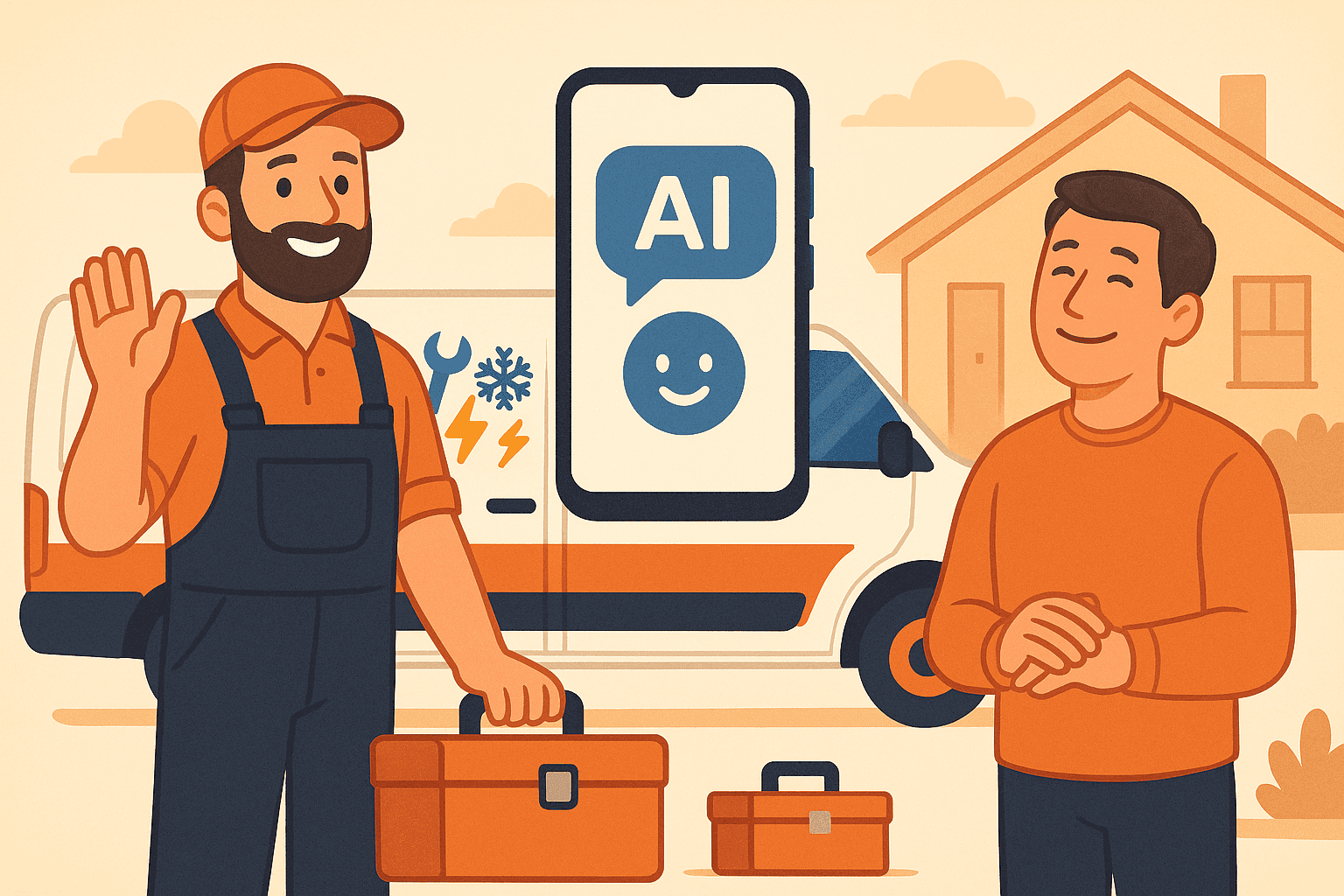AI Receptionist for Home Services: HVAC, Plumbing & Electrical Businesses