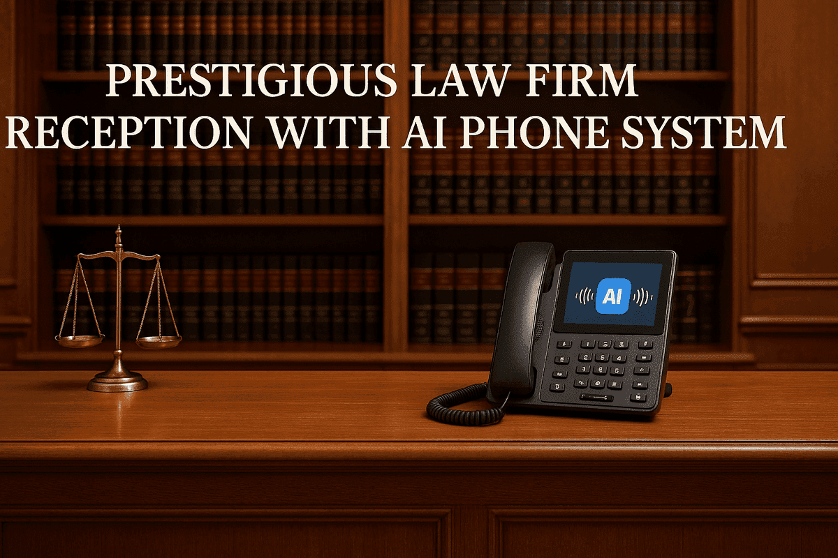 AI Receptionist for Law Firms: Capture Every Client Inquiry, 24/7
